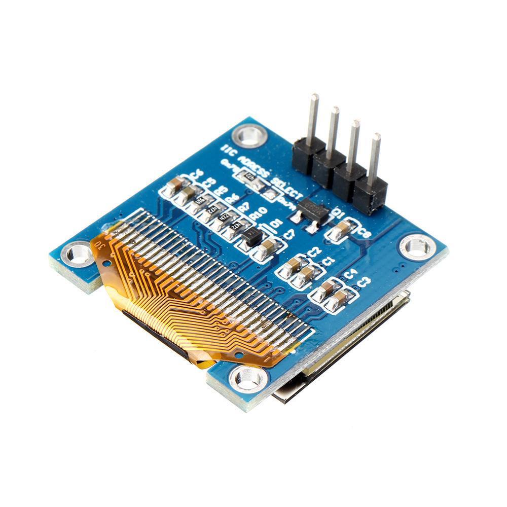 0,96 Zoll 2,44cm OLED Display 128x64 I2C/IIC Weiss/Blau/Gelb Arduino openDTU