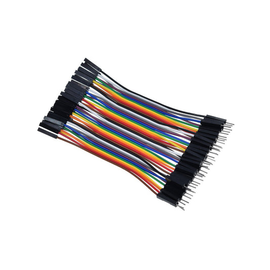 40 Pin Dupont Jumper Kabel 10cm Male-Female M-F 2,54 mm Breadboard Arduino