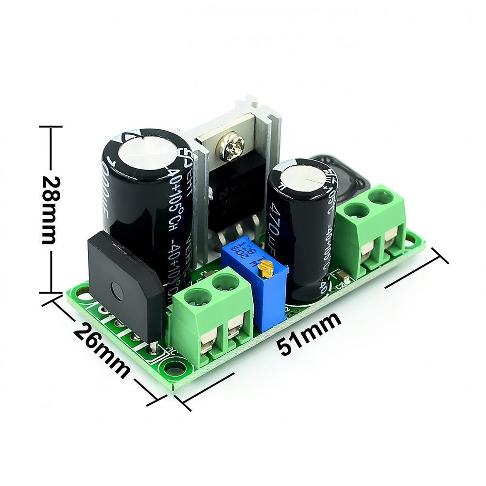 LM2596HV AC5-30V DC5-50V Step-Down-Leistungsmodul Spannungswandler 2,2A Arduino
