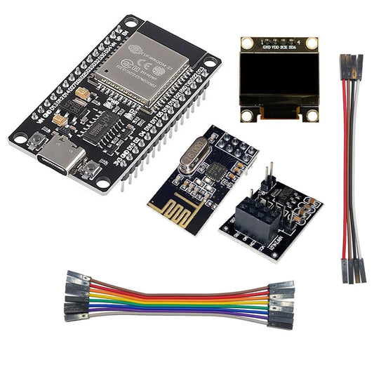 OpenDTU Hoymiles DIY Kit - ESP32 + Display + NRF24L01+ Modul + Socket + Kabel