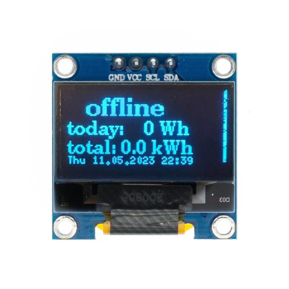 OpenDTU Hoymiles DIY Kit - ESP32 + Display + NRF24L01+ Modul + Socket + Kabel