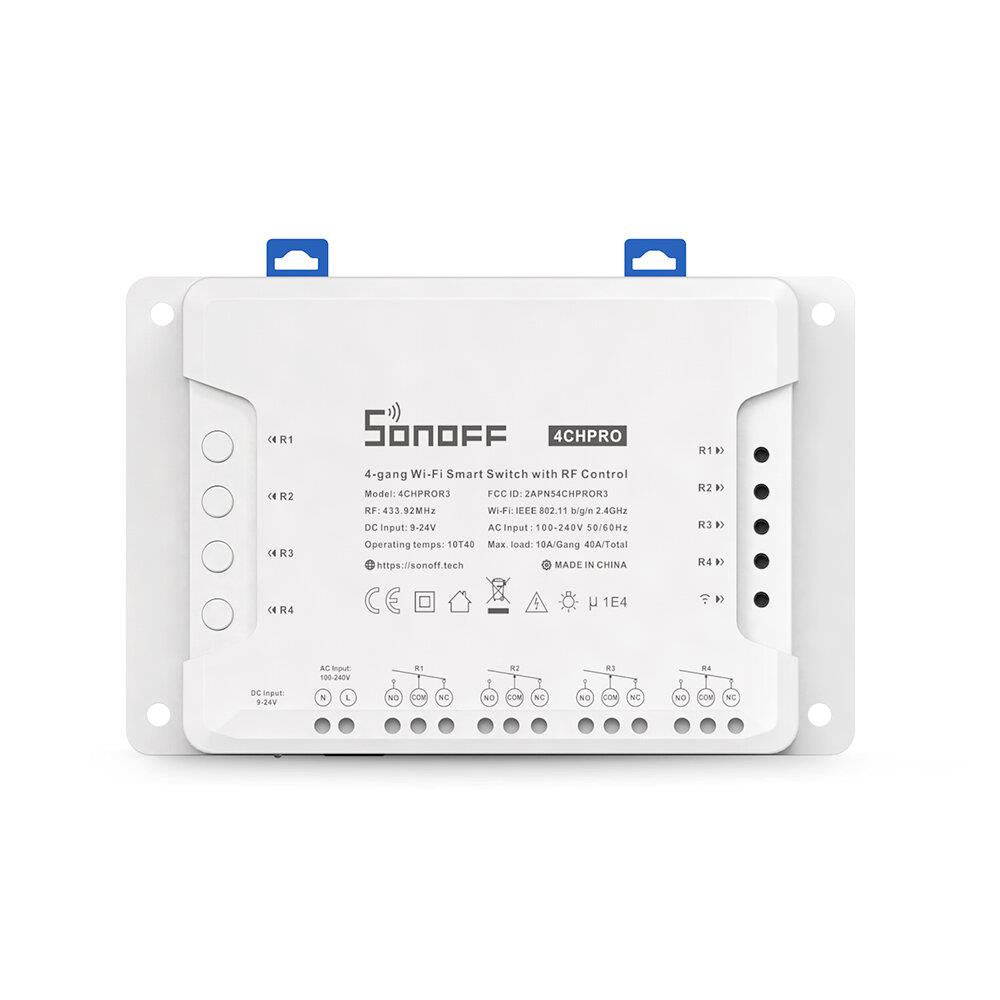 SONOFF 4CH PROR3 - WiFi + 433MHz - Tasmota 15 - Alexa kompatibel - iobroker