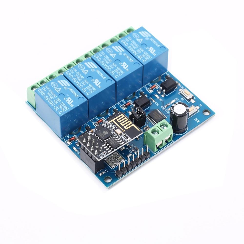 LC Technology 5V 4 Kanal Relais 4 Channel Relay ESP8266 WIFI - Tasmota 15 NEU
