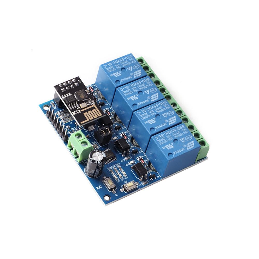 LC Technology 5V 4 Kanal Relais 4 Channel Relay ESP8266 WIFI - Tasmota 15 NEU
