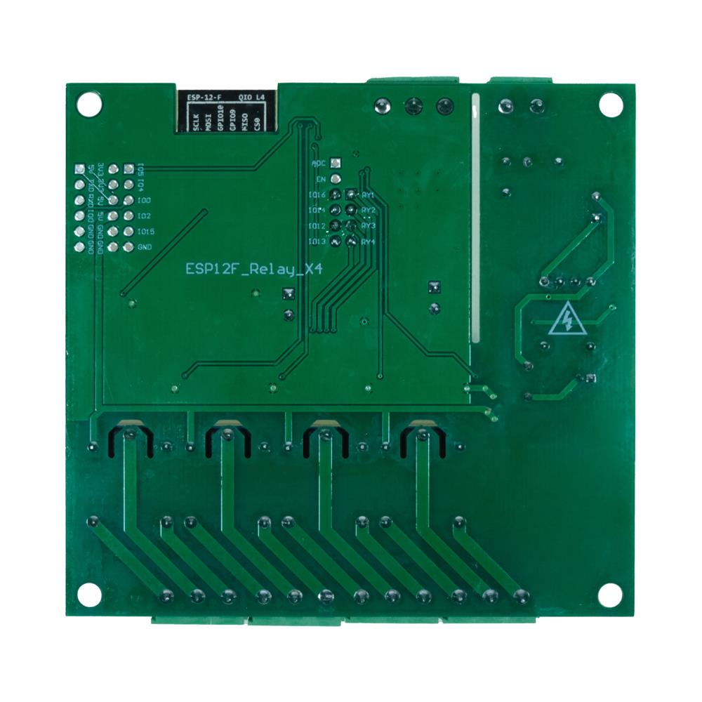 LC Technology ESP8266 ESP-12F WiFi 4 Kanal Relais DC5-30V AC90-250V Tasmota 15