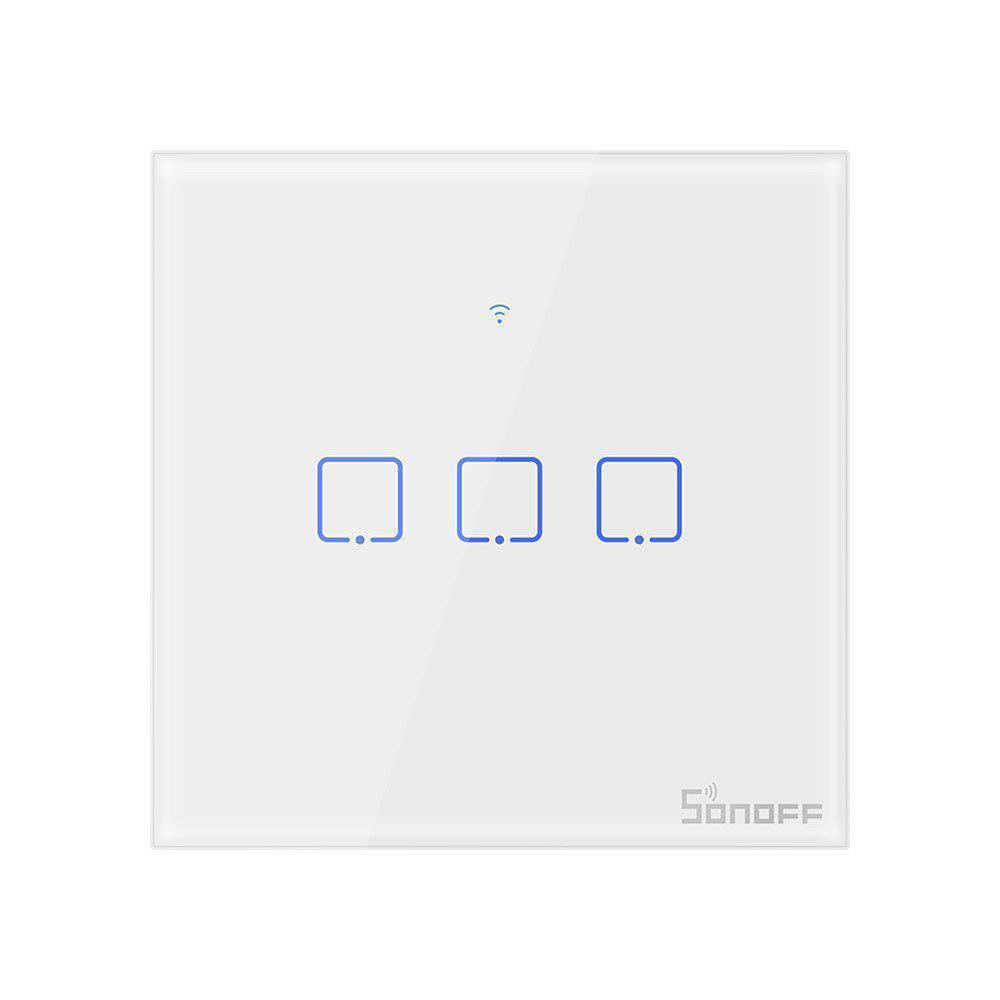 SONOFF TX-T1 - TX-T3 EU1/2/3 - WiFi - 433MHz - Tasmota 15 - Alexa - iobroker