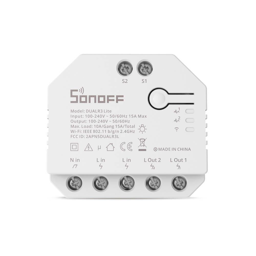 SONOFF DUAL R3 LITE 2 Kanal WiFi Smart Switch Tasmota 15 - Alexa - iobroker