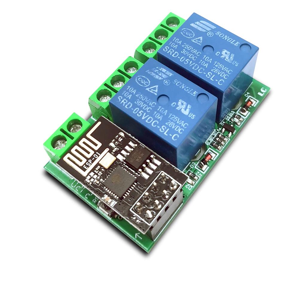 LC Technology ESP8266 5V 2 Kanal Relais 2 Channel Relay WIFI - Tasmota 15