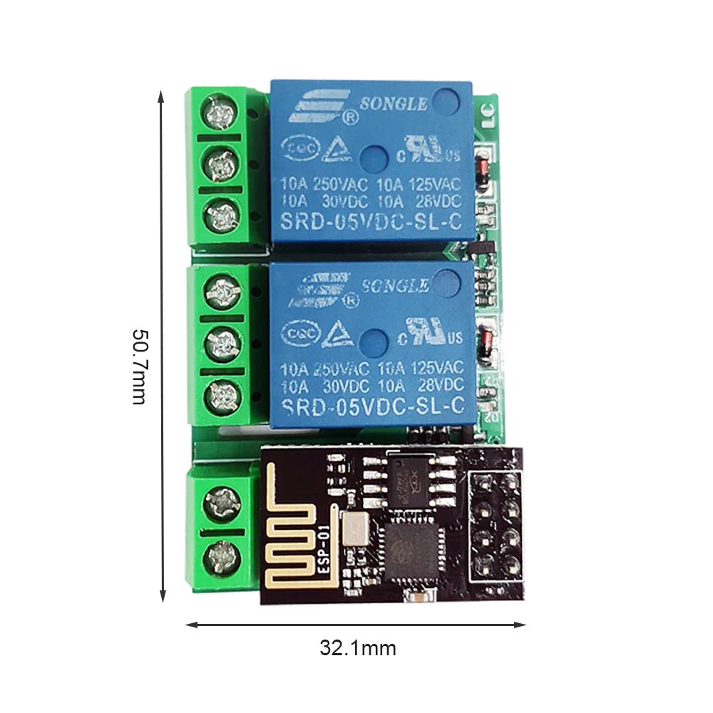 LC Technology ESP8266 5V 2 Kanal Relais 2 Channel Relay WIFI - Tasmota 15