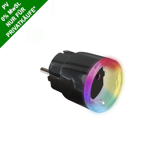 Shelly Plus Plug S 12A 2500W WiFi Smart Einspeisesteckdose schwarz Tasmota 15 PV