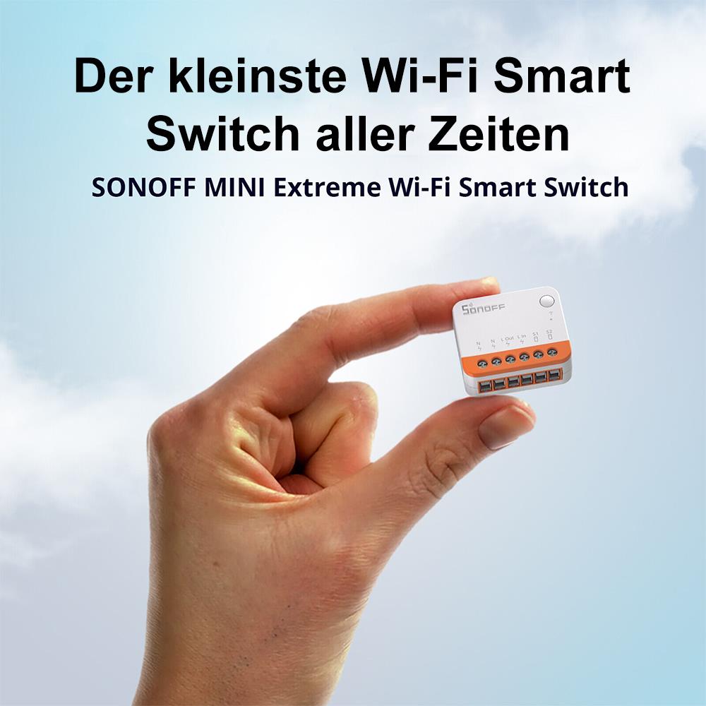 SONOFF MINI Extreme MINIR4 WiFI Smart Switch ESP32 Alexa ioBroker Tasmota 15