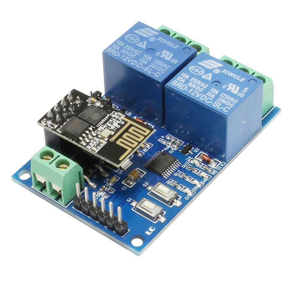 LC Technology 12V 2 Kanal Relais 2 Channel Relay ESP8266 WIFI - Tasmota 15 NEU