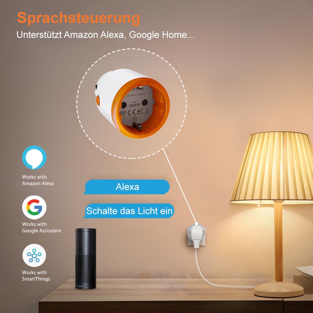 NEO NAS-WR10BH ZigBee 3.0 Smart Plug Steckdose Stromverbrauchsmessung HomeKit