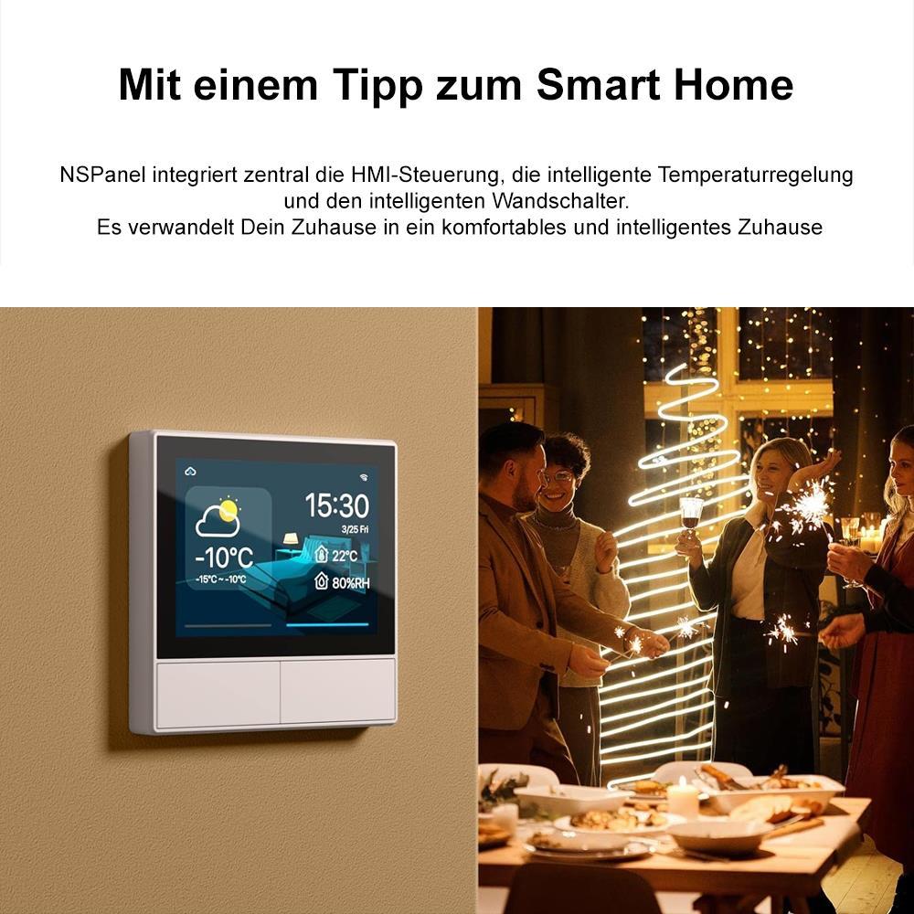 SONOFF NSPanel White Touch Display Wandschalter Smart Wall Switch Tasmota 15