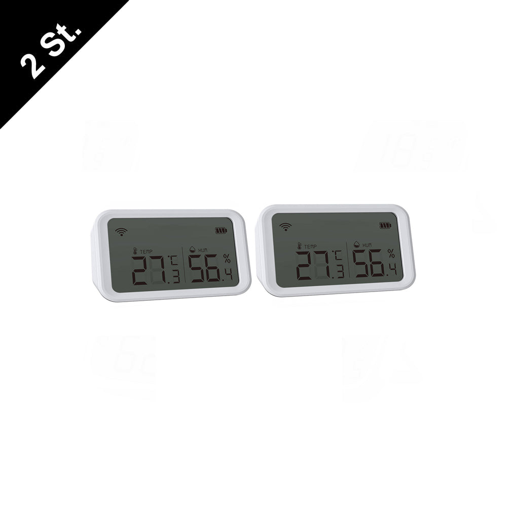 NEO NAS-TH02BH Zigbee 3.0 Smart Temperatur - Feuchtigkeitssensor mit LCD Screen