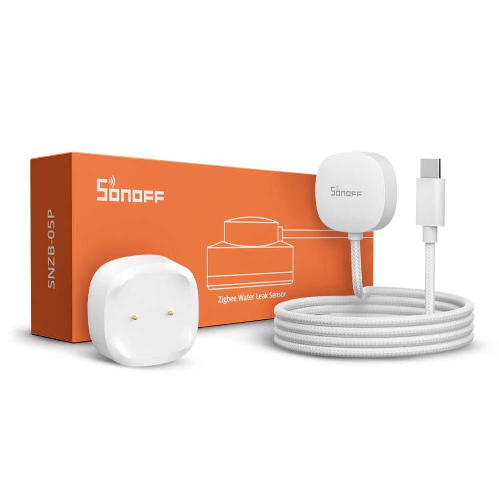 Sonoff SNZB-05P Zigbee Smart Wasserleck Sensor - WLDC200 Erweiterung ZHA 2MQTT