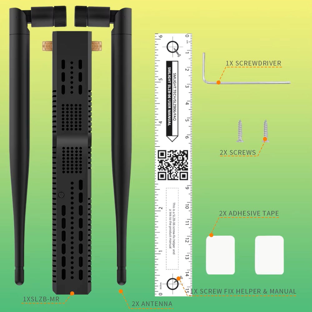 SMLIGHT SLZB-MR3 Zigbee Thread Multiradio CC2652P10 EFR32MG24 LAN PoE USB Wi-Fi