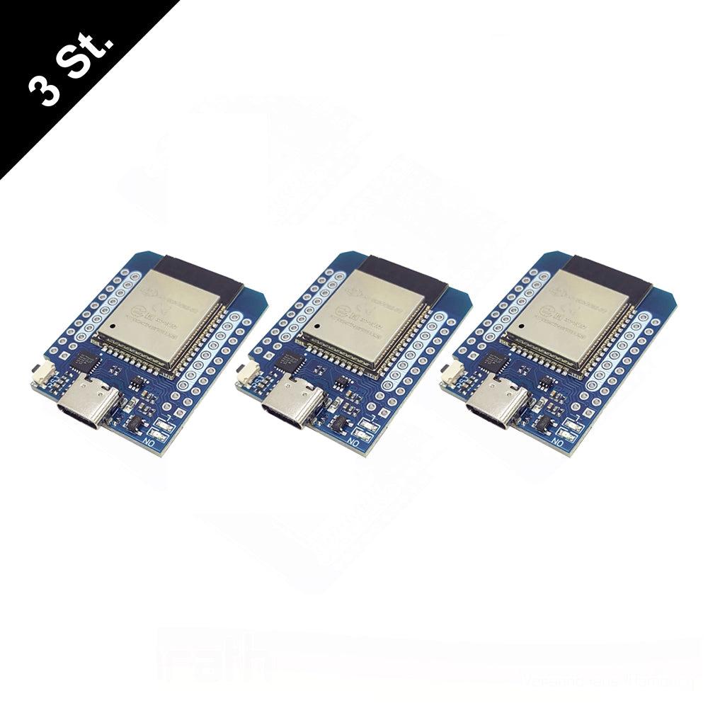 D1 Mini NodeMCU ESP32 WROOM WiFi IoT Dev Kit Board Arduino - USB-C Tasmota 15