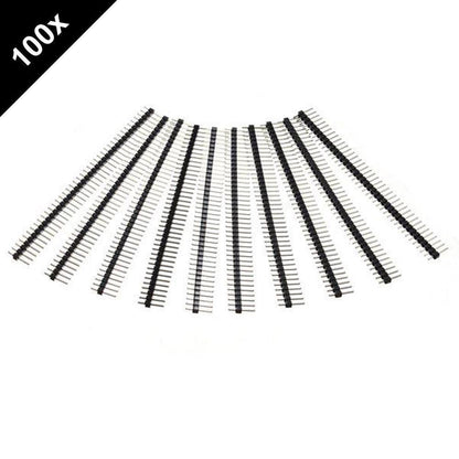 Stiftleiste 40 Stück 2.54mm gerade Pin Header Breadboard Arduino Rapberry Pi