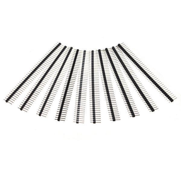 Stiftleiste 40 Stück 2.54mm gerade Pin Header Breadboard Arduino Rapberry Pi