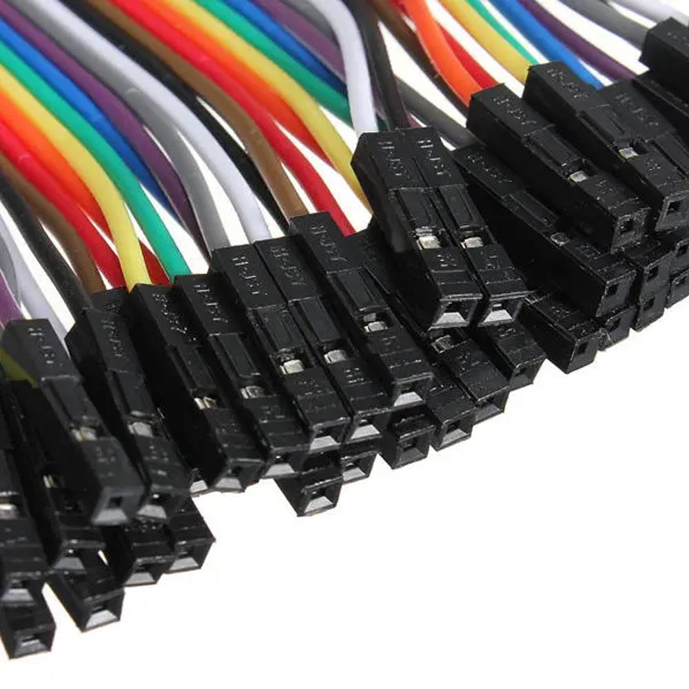 40 Pin Dupont Jumper Kabel 10/20/30 cm F-F, M-M, M-F 2,54 mm Breadboard Arduino