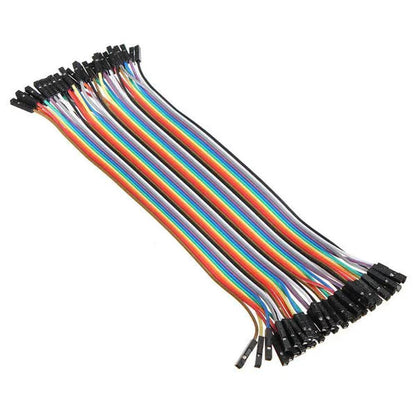40 Pin Dupont Jumper Kabel 10/20/30 cm F-F, M-M, M-F 2,54 mm Breadboard Arduino