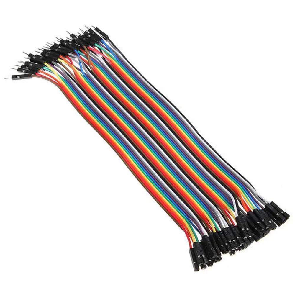 40 Pin Dupont Jumper Kabel 10/20/30 cm F-F, M-M, M-F 2,54 mm Breadboard Arduino