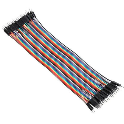 40 Pin Dupont Jumper Kabel 10/20/30 cm F-F, M-M, M-F 2,54 mm Breadboard Arduino