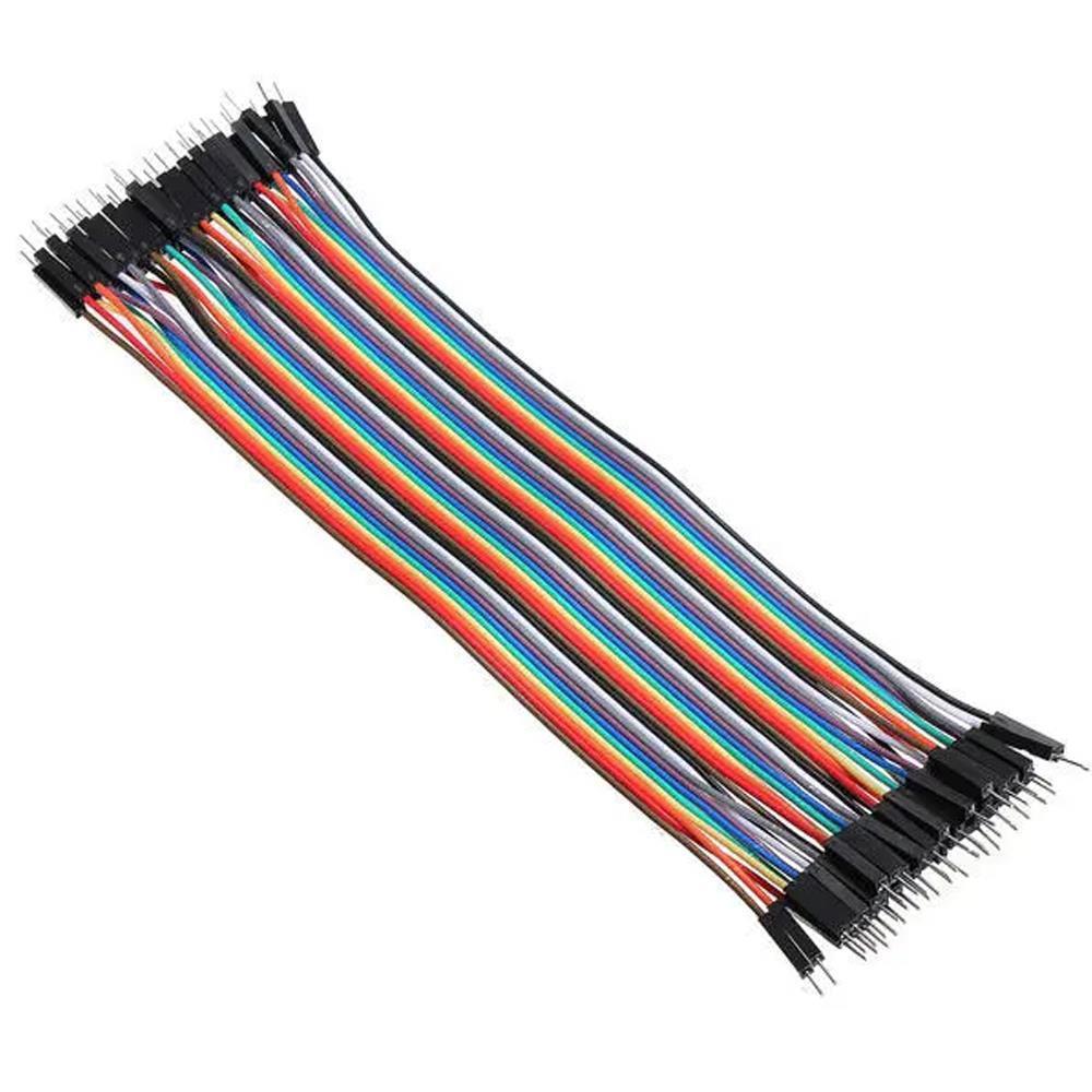 40 Pin Dupont Jumper Kabel 10/20/30 cm F-F, M-M, M-F 2,54 mm Breadboard Arduino