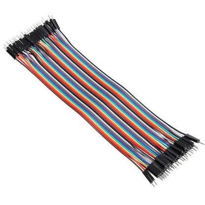 40 Pin Dupont Jumper Kabel 10/20/30 cm F-F, M-M, M-F 2,54 mm Breadboard Arduino