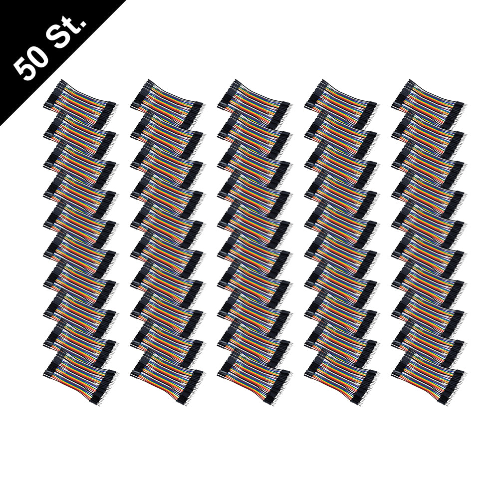 40 Pin Dupont Jumper Kabel 10cm Male-Female M-F 2,54 mm Breadboard Arduino