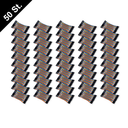 40 Pin Dupont Jumper Kabel 10cm Male-Female M-F 2,54 mm Breadboard Arduino