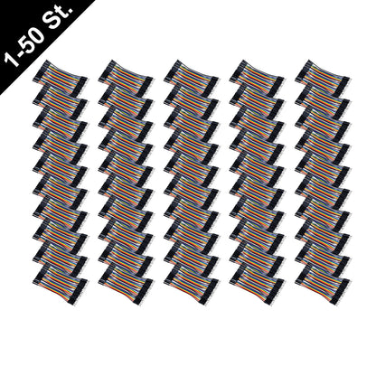 40 Pin Dupont Jumper Kabel 10cm Male-Female M-F 2,54 mm Breadboard Arduino