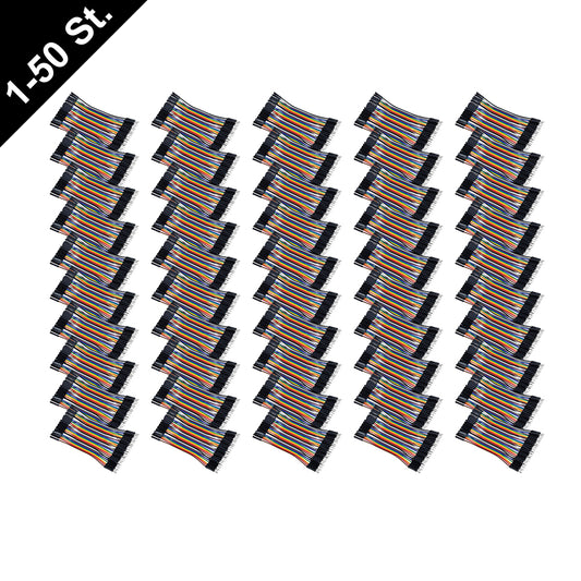 40 Pin Dupont Jumper Kabel 10cm Male-Female M-F 2,54 mm Breadboard Arduino