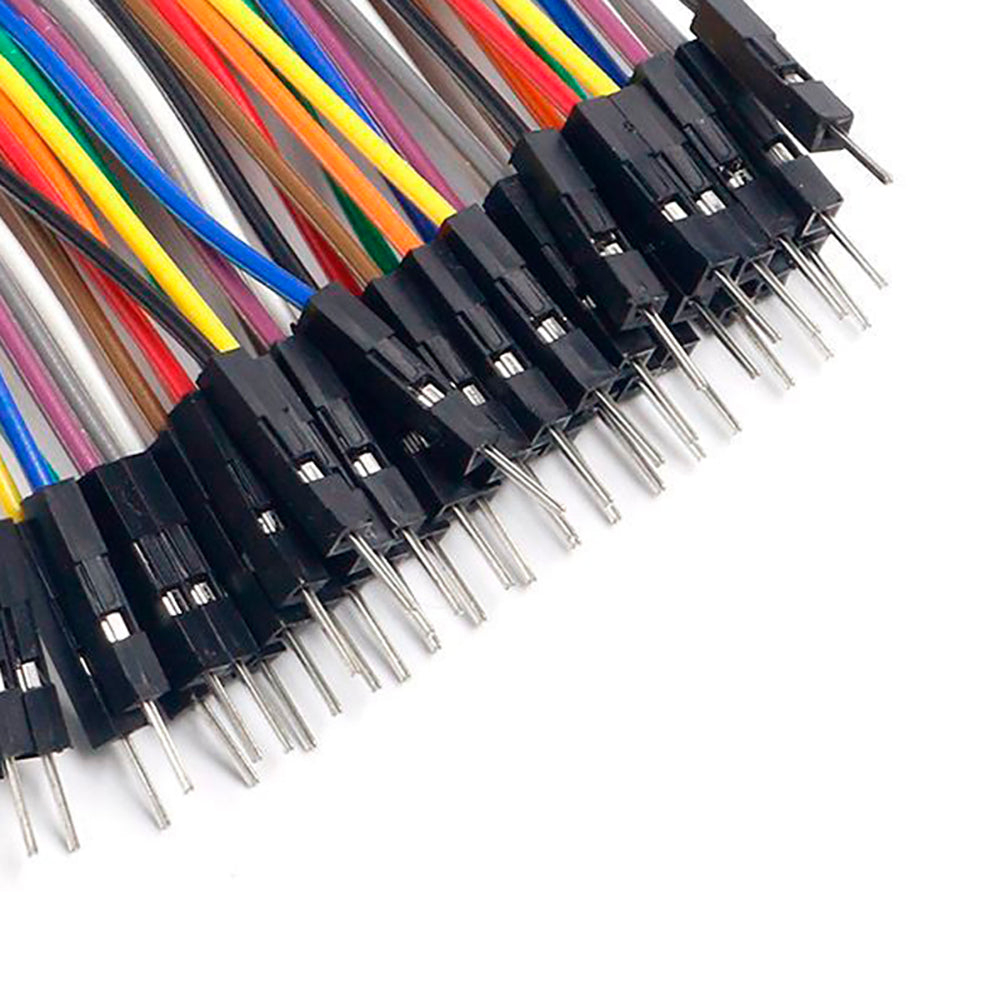 40 Pin Dupont Jumper Kabel 10cm Male-Female M-F 2,54 mm Breadboard Arduino
