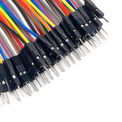 40 Pin Dupont Jumper Kabel 10cm Male-Female M-F 2,54 mm Breadboard Arduino