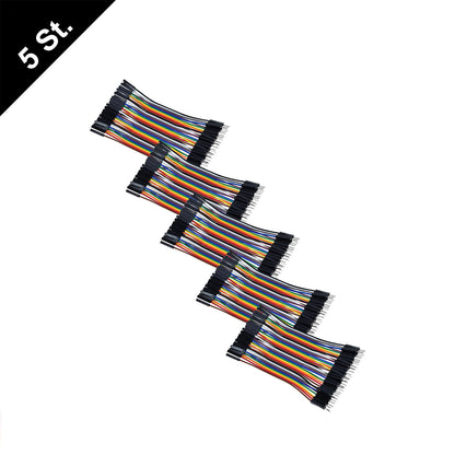40 Pin Dupont Jumper Kabel 10cm Male-Female M-F 2,54 mm Breadboard Arduino