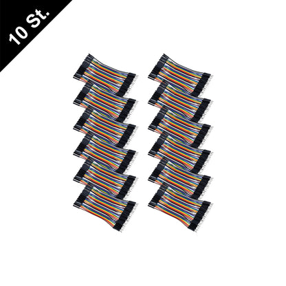 40 Pin Dupont Jumper Kabel 10cm Male-Female M-F 2,54 mm Breadboard Arduino