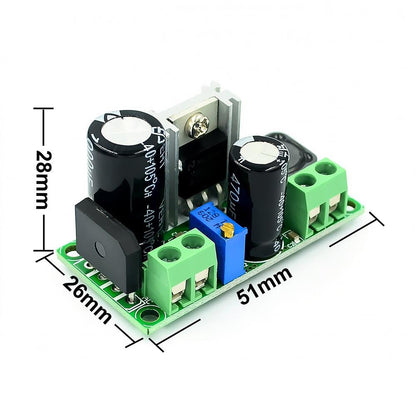 LM2596HV AC5-30V DC5-50V Step-Down-Leistungsmodul Spannungswandler 2,2A Arduino