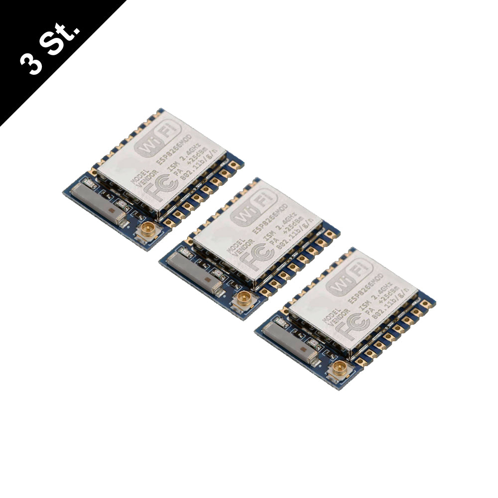 ESP-07 ESP8266 WiFi Serial Modul Arduino IDE, IoT, opt. ext. Antenne Tasmota 15