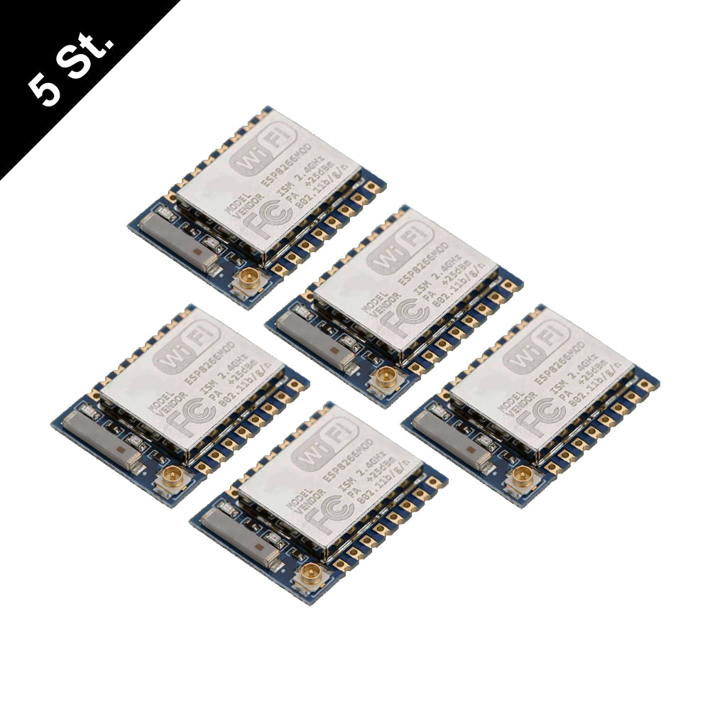 ESP-07 ESP8266 WiFi Serial Modul Arduino IDE, IoT, opt. ext. Antenne Tasmota 15