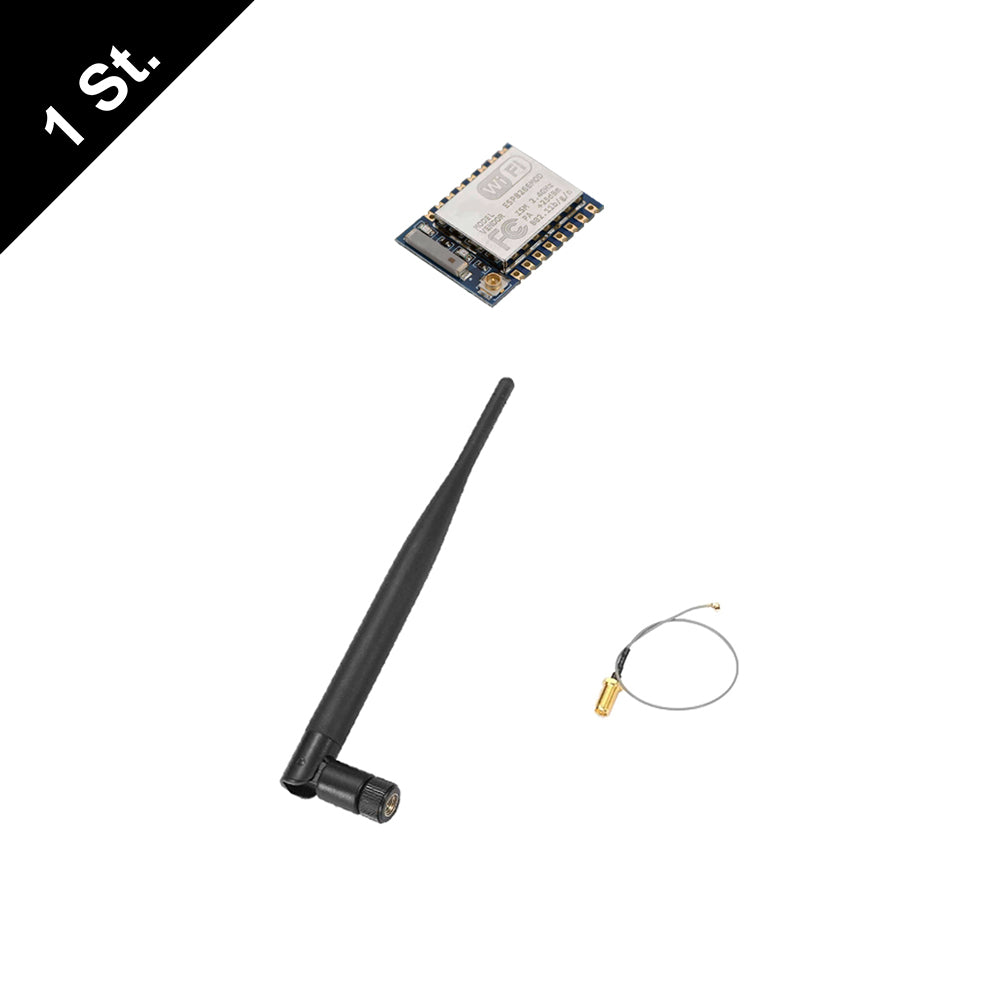 ESP-07 ESP8266 WiFi Serial Modul Arduino IDE, IoT, opt. ext. Antenne Tasmota 15