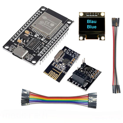 OpenDTU Hoymiles DIY Kit OLED Display + ESP32 + NRF24L01Plus + Socket + Kabel PV