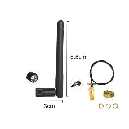 ESP32-CAM WiFi Kamera OV2640 USB Tasmota 15 opt. ESP32-CAM-MB & 3dbi Antenne
