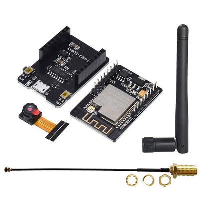 ESP32-CAM WiFi Kamera OV2640 USB Tasmota 15 opt. ESP32-CAM-MB & 3dbi Antenne