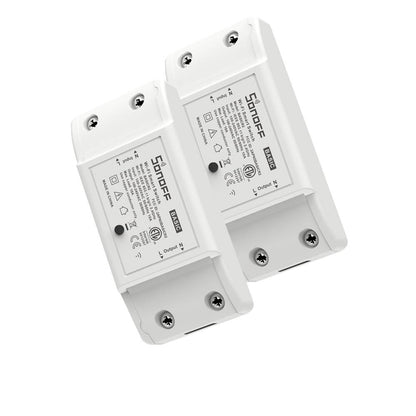 2X SONOFF BASIC R2 WiFi Smart Switch - Tasmota 15 - Alexa kompatibel - iobroker