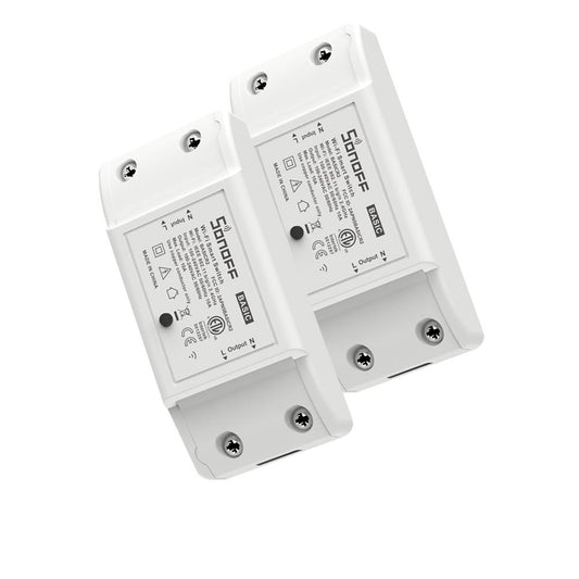 2X SONOFF BASIC R2 WiFi Smart Switch - Tasmota 15 - Alexa kompatibel - iobroker