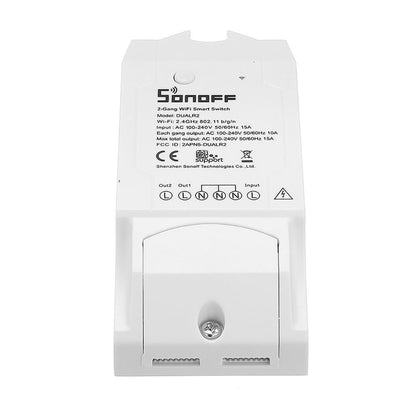 SONOFF DUAL R2 WiFI Smart Switch Tasmota 15 DE - Alexa kompatibel