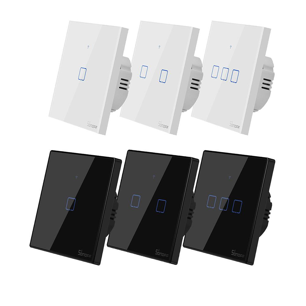 SONOFF TX-T1 - TX-T3 EU1/2/3 - WiFi - 433MHz - Tasmota 15 - Alexa - iobroker