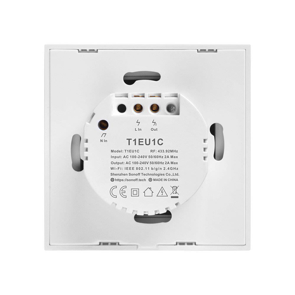 SONOFF TX-T1 - TX-T3 EU1/2/3 - WiFi - 433MHz - Tasmota 15 - Alexa - iobroker